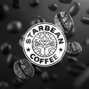 طراحی لوگو محصولات قهوه استاربین